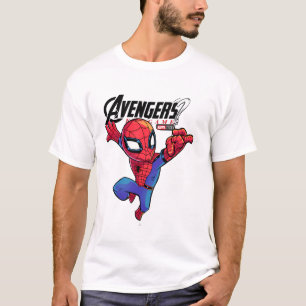Spider-Man – Chibi Marvel Superhelden-Kunst T-Shirt