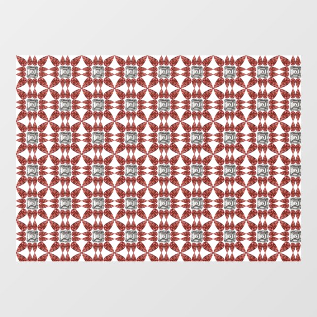 Spider Pattern Fensteraufkleber (Blatt)