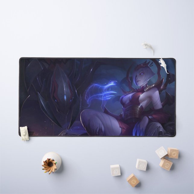 Spider Queen Gaming Desk Mat | Dunkle Magic Desk M Schreibtischunterlage (Kindertisch)