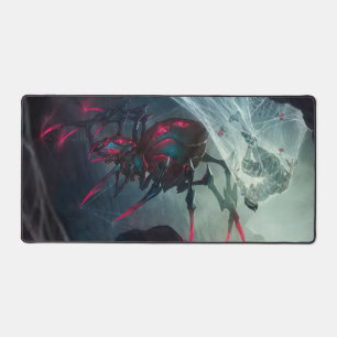 Spider Queen Gaming Desk Mat Dunkle Magic Desk M Schreibtischunterlage