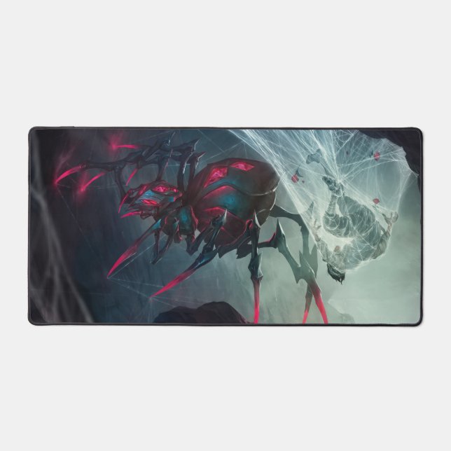 Spider Queen Gaming Desk Mat | Dunkle Magic Desk M Schreibtischunterlage (Vorderseite)