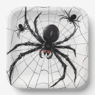 Spider-Teller 4-4 Pappteller