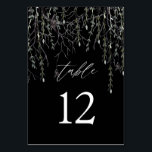 Spider & Twigs Halloween Tischnummer<br><div class="desc">Dress up your wedding or Party tables with your Spider & Twigs Halloween-Party Tischnummer Cards.</div>