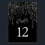 Spider & Twigs Halloween Tischnummer<br><div class="desc">Dress up your wedding or Party tables with your Spider & Twigs Halloween-Party Tischnummer Cards.</div>