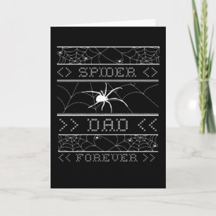 Spider Vater Forever Ugly Halloween 2021 Spider Karte