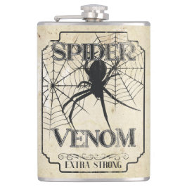 Spider Venom - Dunkelgotischer Spaß Flachmann