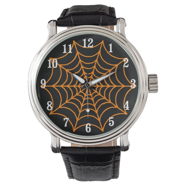 Spider Web Armbanduhr (Vorderseite)