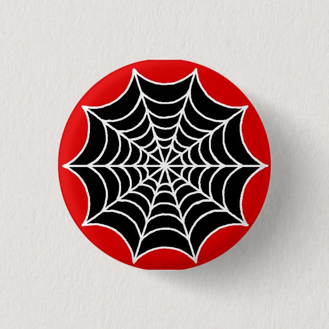 Spider Web Button (Vorderseite)