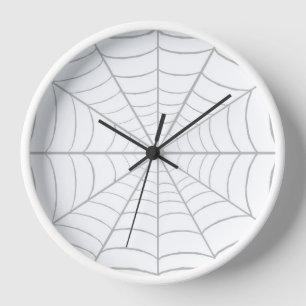 Spider Web Clock Uhr