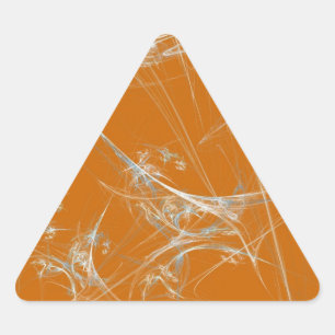 Spider Web Fraktal BackgroundTriangle Sticker