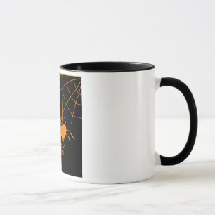 Spider Web Happy Halloween Mug