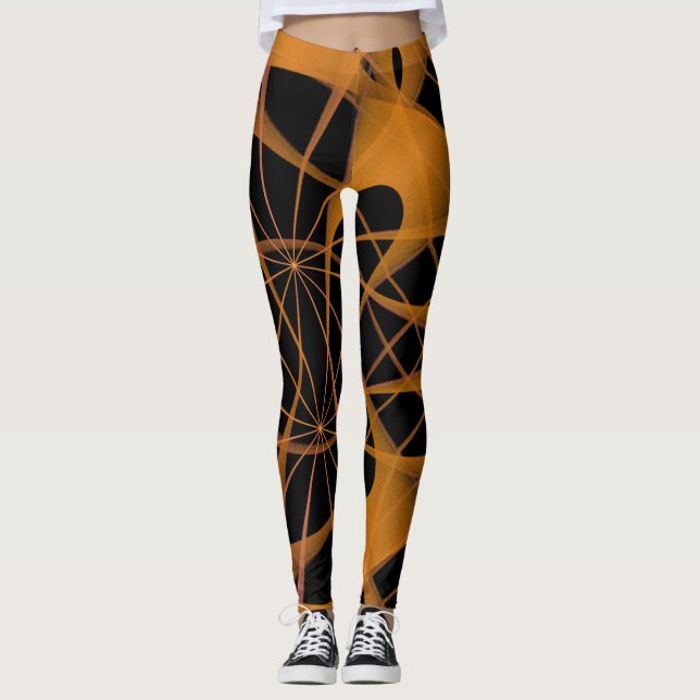 Spider Web Leggings pour femmes (Devant)