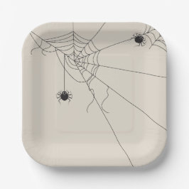 spider web net pappteller