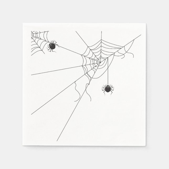 spider web net serviette (Vorderseite)