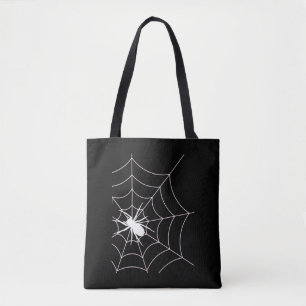 Spider Web Pregnancy Ankündigung Halloween Tasche