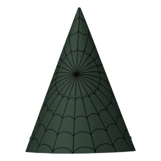 Spider Web (Schwarz) Partyhütchen