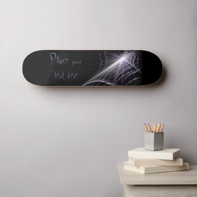 Spider Web Skateboard (Wandkunst (Horz))