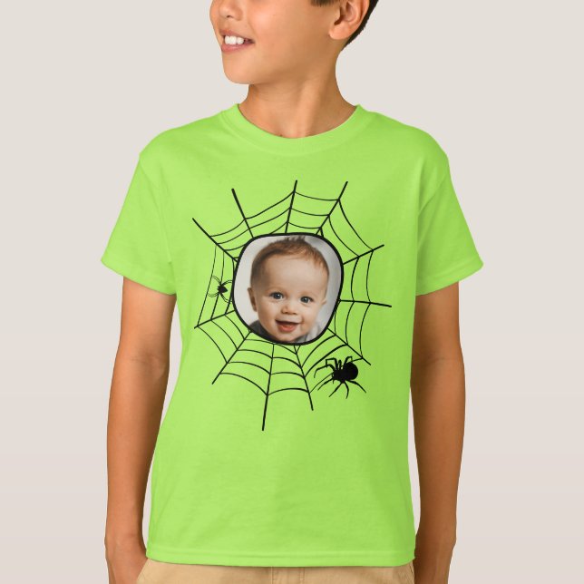 Spider Web Spinnweb spokoky Spaß benutzerdefiniert T-Shirt (Vorderseite)