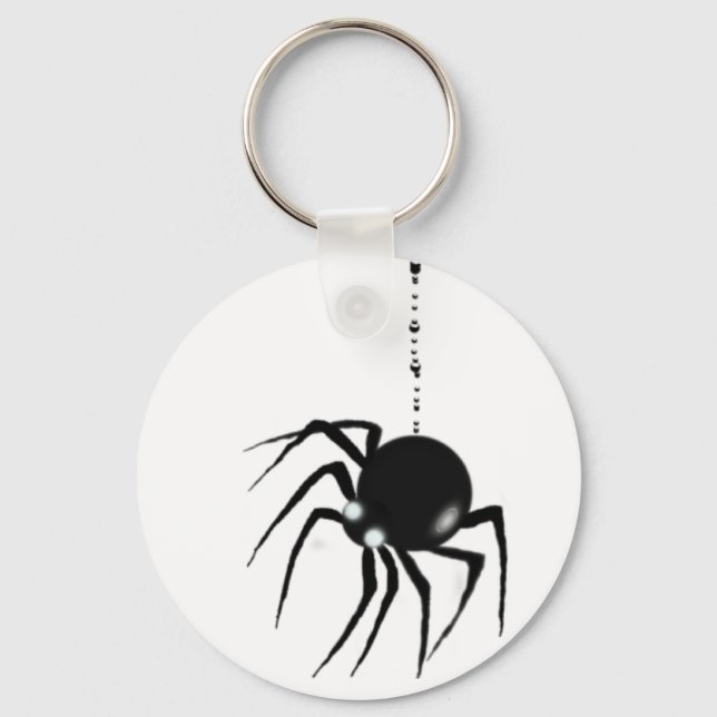 SPIDER & WEB von SHARON SHARPE Schlüsselanhänger (Vorderseite)