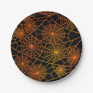 Spider Webs Cloth Napkin Pappteller