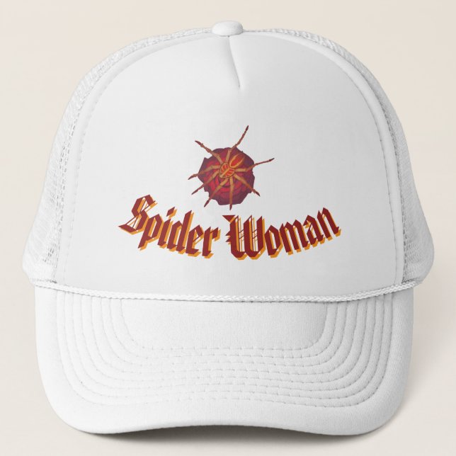 Spider woman truckerkappe (Vorderseite)