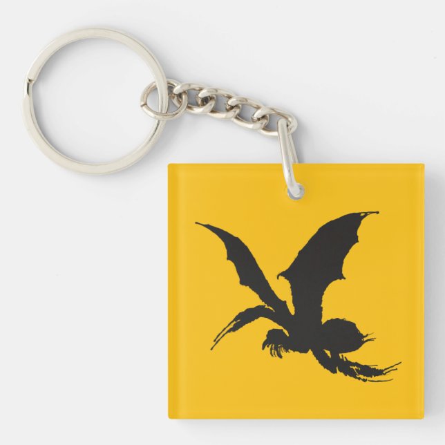 Spiderbat Icon - Schlüsselanhänger (Vorderseite)