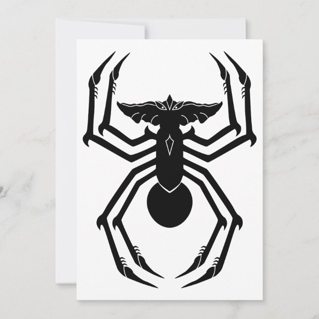 SpiderGremlin Einladung (Vorderseite)