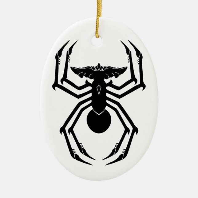 SpiderGremlin Keramik Ornament (Vorne)