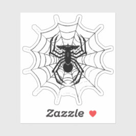 SpiderGremlins Web Custom-Cut Vinyl Stickers Aufkleber