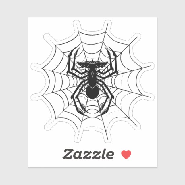 SpiderGremlins Web Custom-Cut Vinyl Stickers Aufkleber (Blatt)