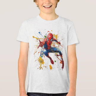 Spiderman T-Shirt Tri-Blend Shirt