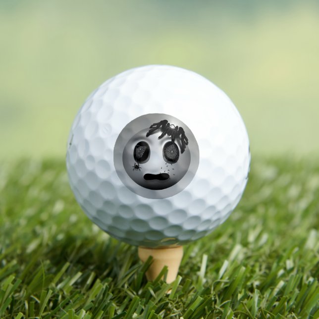 Spidermoji Golfbälle (Insitu T-Shirt)