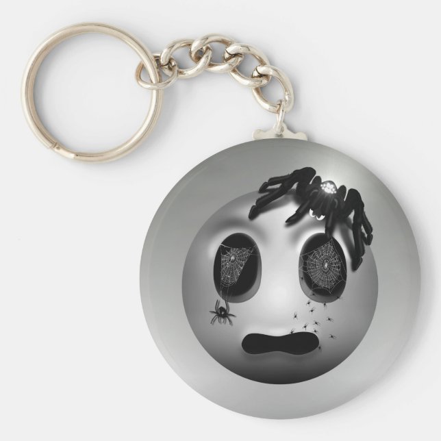 Spidermoji-Schlüsselanhänger Schlüsselanhänger (Vorne)