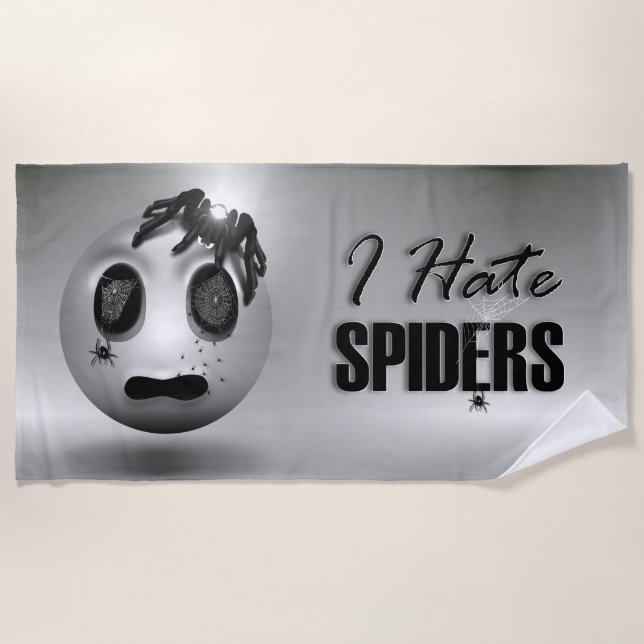 Spidermoji-Strandhandtuch Strandtuch (Vorderseite)