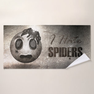 Spidermoji Vintage Badehandtuch