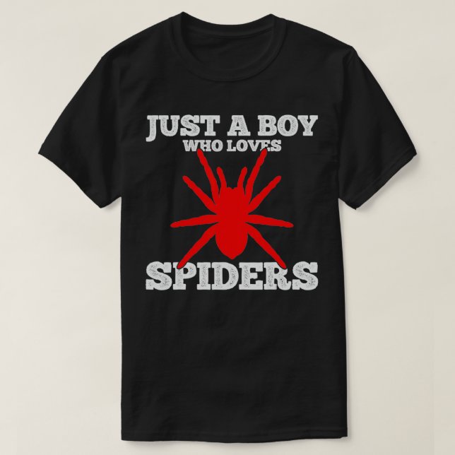 Spiders Spider Tarantulas-Geschenk T-Shirt (Design vorne)