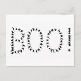 Spiders Sprichwort Boo Postkarte