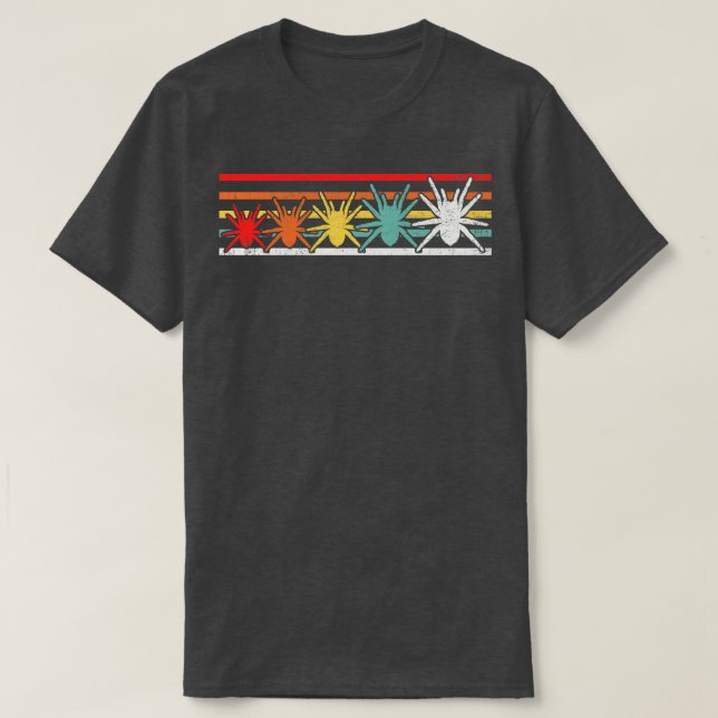 Spiders Tarantula Arachnid T-Shirt (Design vorne)