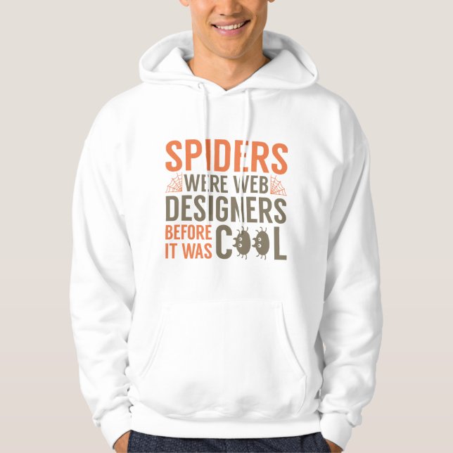 Spiders waren Webdesigner Hoodie (Vorderseite)