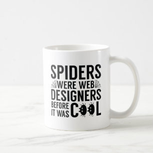 Spiders waren Webdesigner Kaffeetasse