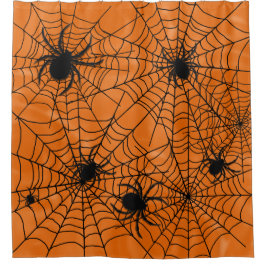 Spiders WebHalloween Duschvorhang