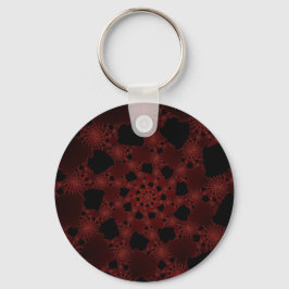 Spiderweb-Fraktal Schlüsselanhänger