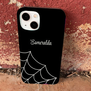 Spiderweb Goth Style Personalisiert Case-Mate iPhone 14 Hülle