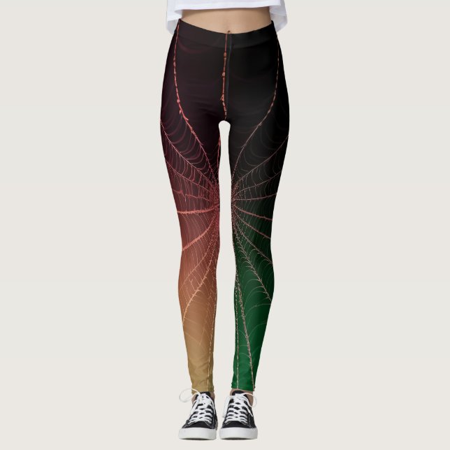 Spiderweb-Leggings Leggings (Vorderseite)