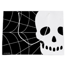Spiderweb Skull Große Geschenktüte