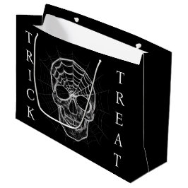 Spiderweb Skull Große Geschenktüte
