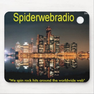 spiderwebradiodet, "wir spinnen Felsenschläge um Mousepad