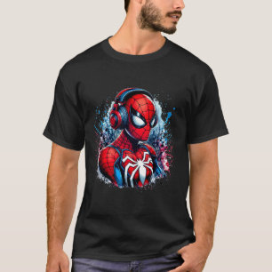 Spidey-Kopfhörer T-Shirt