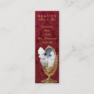 Spiegel an der Wand - Visitenkarte