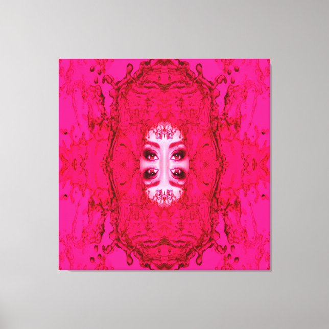 Spiegel Leinwanddruck (Vorderseite)